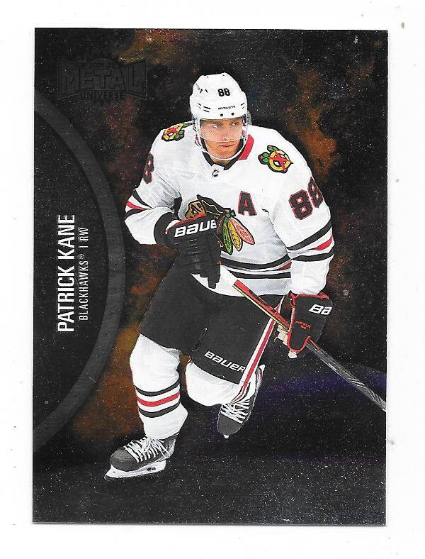2021-22 SkyBox Metal Universe #10 Patrick Kane , Chicago Blackhawks
