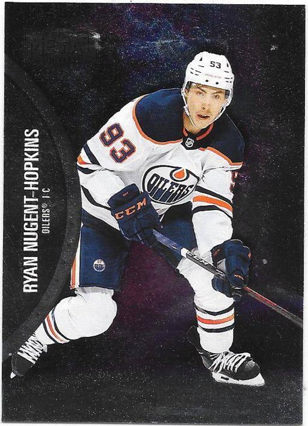 2021-22 SkyBox Metal Universe #66 Ryan Nugent-Hopkins , Edmonton Oilers