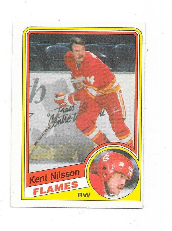 1984-85 OPC NHL Ice Hockey Card #232 Kent Nilsson  , Calgary Flames