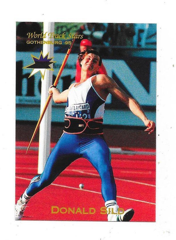1995 Gothenburg World Track Stars #14 Donald Sild , Estonia