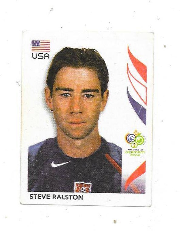 2006 Panini FIFA World Cup Football Sticker #353 Steve Ralston , USA