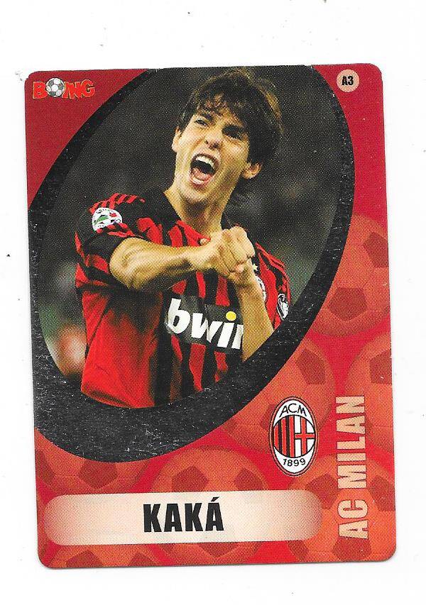 2007-08 Swedish Boing #A3  KAKA  AC Milan , Brasil