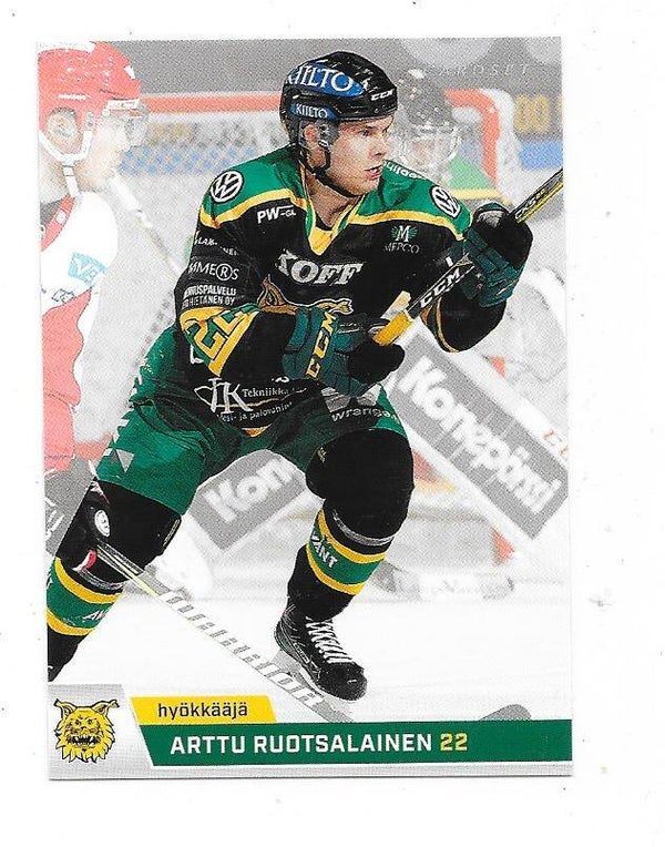 2018-19 Finnish Cardset #32 Arttu Ruotsalainen Ilves , Frölunda HC