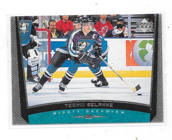1998-99 Upper Deck #34 Teemu Selänne , Anaheim Ducks