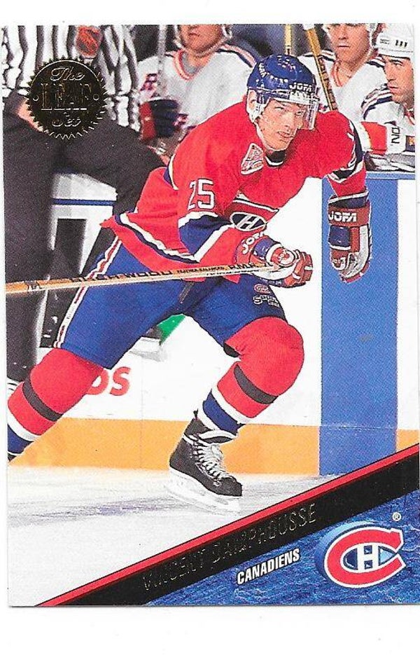 1993-94 LEAF #4 Vincent Damphousse , Montreal Canadiens