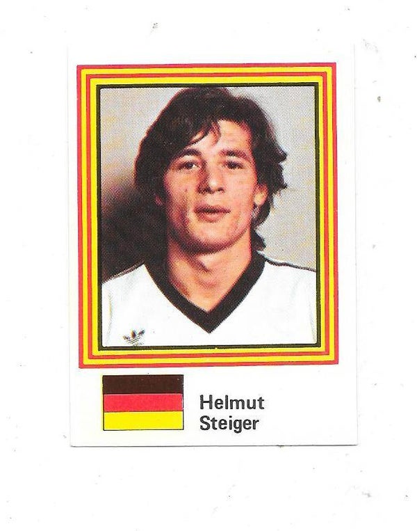 1983 Swedish Semic Ice Hockey WC Sticker #119 Helmut Steiger , West Germany , EV Landshut