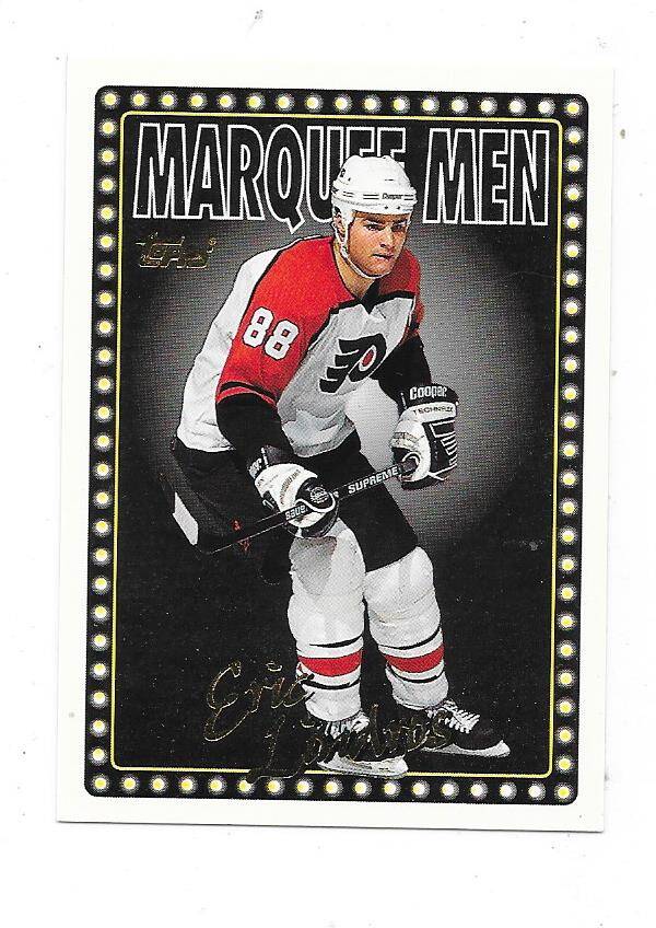 1995-96 Topps Marquee Men #1 Eric Lindros , Philadelphia Flyers