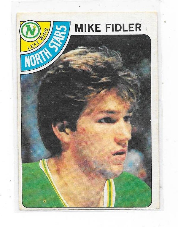 1978-79 OPC NHL Ice Hockey Card #84 Mike Fidler , Minnesota North Stars