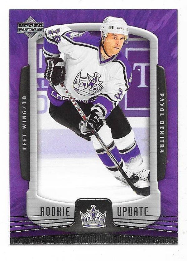 2005-06 UD Rookie Update #46 Pavol Demitra , Los Angeles Kings