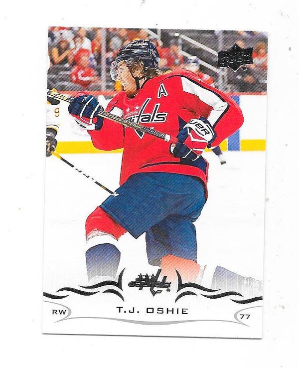 2018-19 Upper Deck NHL Ice Hockey Card #440 T.J.Oshie , Washington Capitals