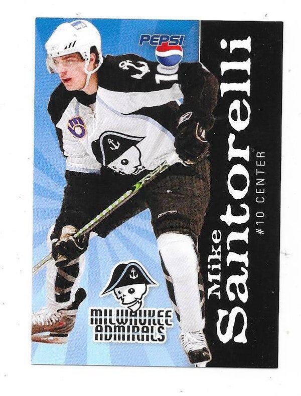 2007-08 Milwaukee Admirals teamIssued #10 Mike Santorelli   HC Geneve-Servette