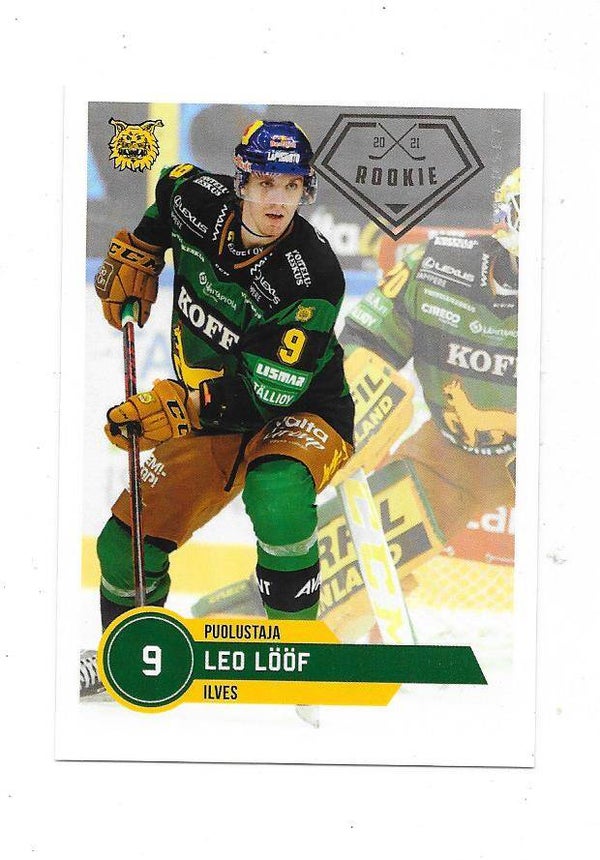 2021-22 Finnish Cardset Rookies #206 Leo Lööf  Ilves , St Louis Blues