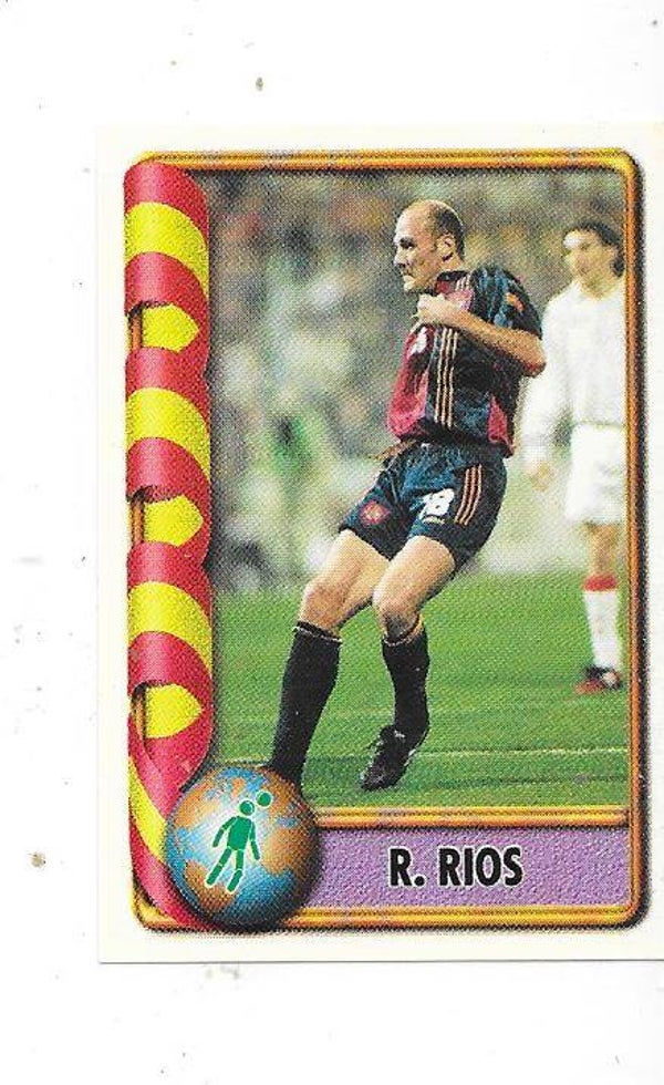 1998 Navarrete France 98 World Cup Football Sticker #257 Roberto Rios , Spain