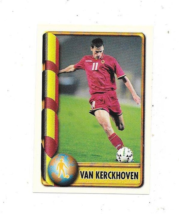 1998 Navarrete FIFA France 98 Sticker #85 Nico Van Kerckhoven , Belgium