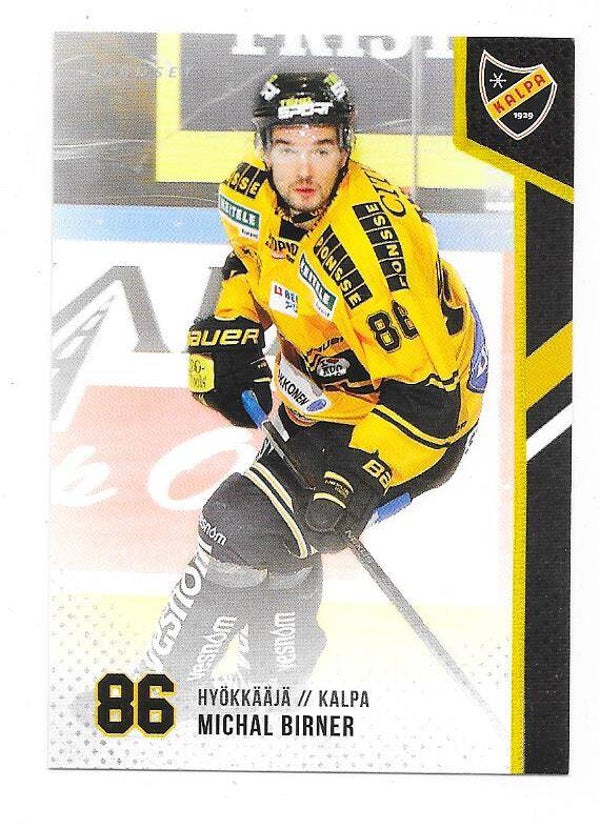2014-15 Finnish Cardset #239 Michale Birner Kalpa ,  HC Slavia Praha