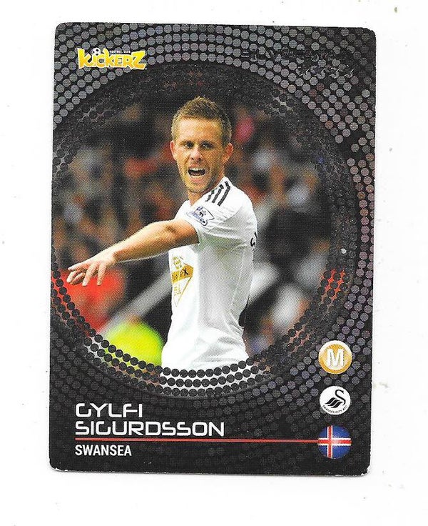 2015 Swedish Kickerz Silverstar # Gylfi Sigurdsson , Swansea / Iceland