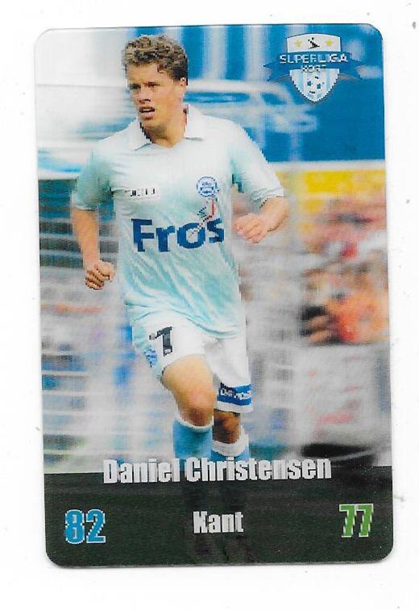 2012-13 Danish Superliga Kuma Fotboll Kort # Daniel Christensen  , FC København