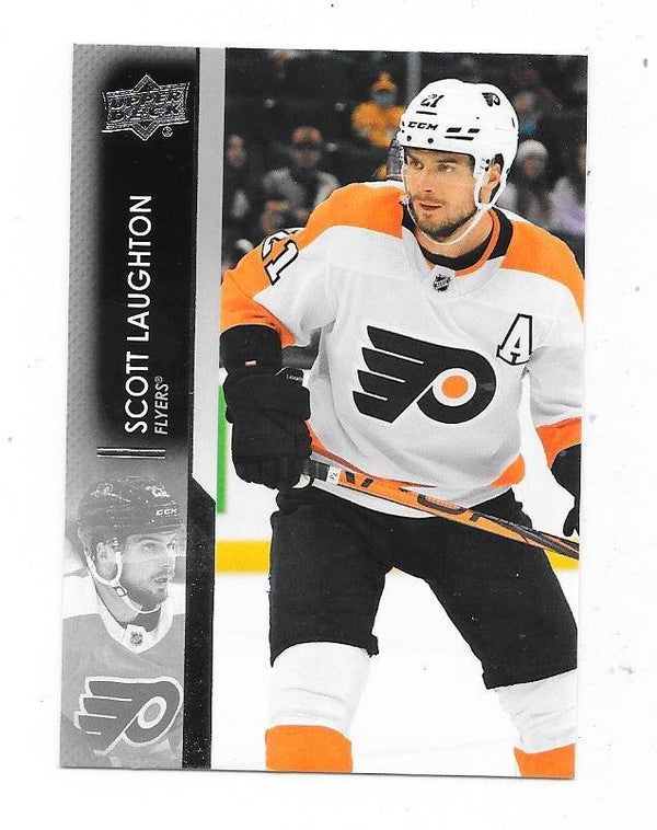 2021-22 Upper Deck NHL Ice Hockey Card #382 Scott Laughton , Philadelphia Flyers