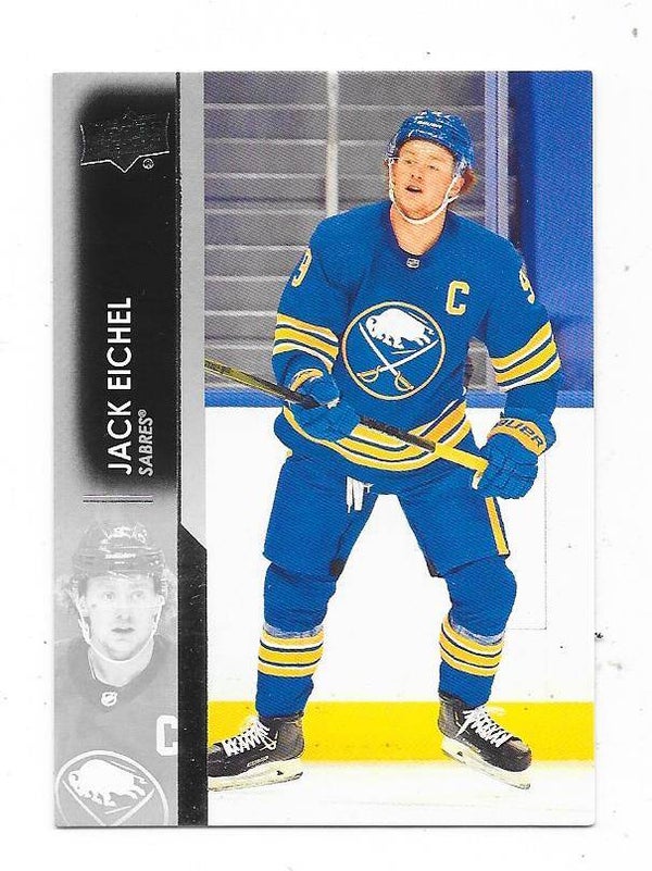 2021-22 Upper Deck NHL Ice Hockey Card #22 Jack Eichel , Buffalo Sabres