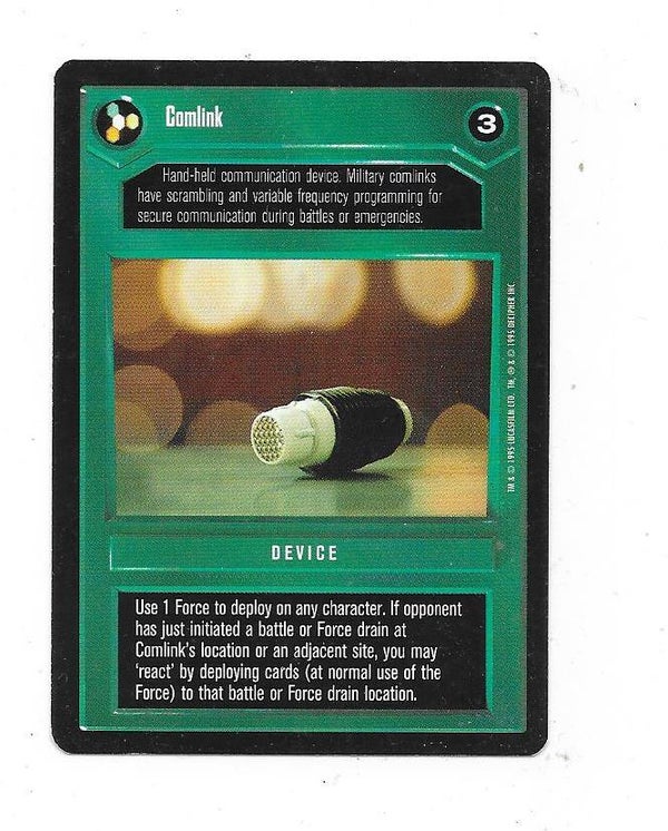 1995 Star Wars CCG Trading Card #3 Device