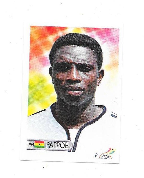 2006 Mundocrom FIFA World Cup Sticker #294 Emmanuel Pappoe , Ghana