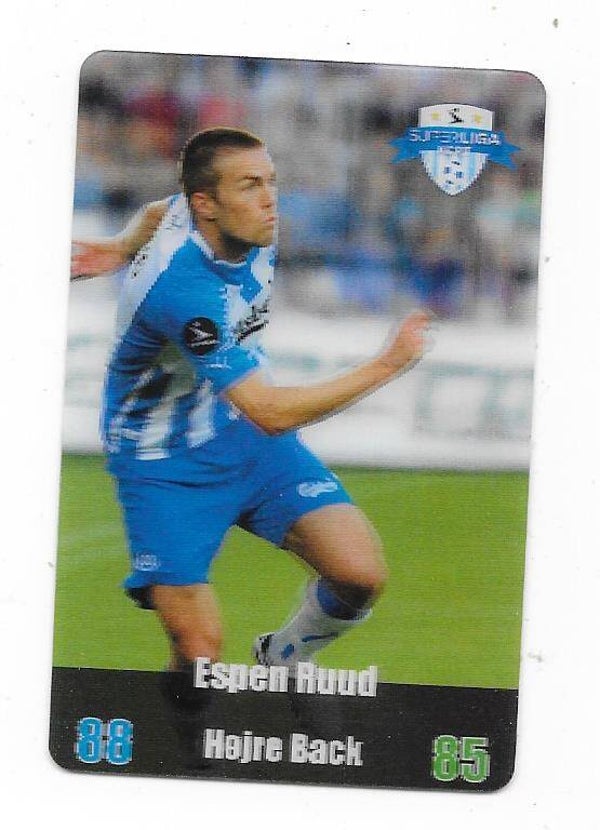 2012-13 Danish Superliga Kort Football Kulma # Espen Ruud , Odense Boldklub