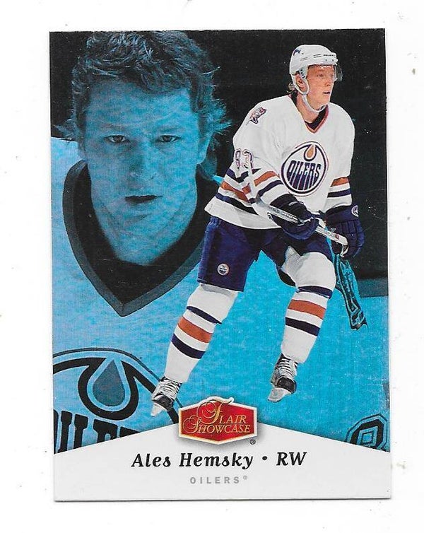 2006-07 Flair Showcase #45 Ales Hemsky , Edmonton Oilers