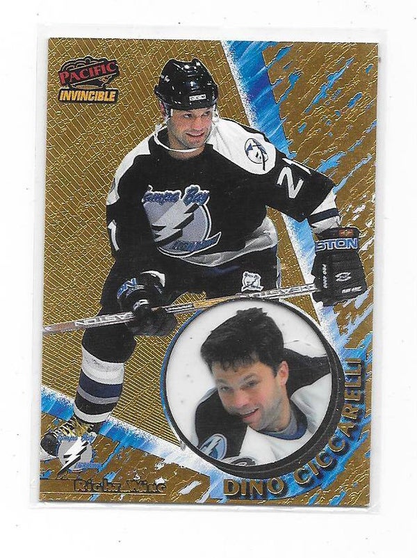 1997-98 Pacific Revolution Ice Hockey Card #129 Dino Ciccarelli , Tampa Bay Lightning