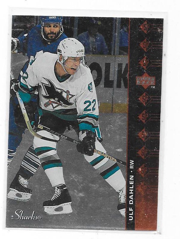 1994-95 Upper Deck SP Inserts #SP-70 Ulf Dahlen , San Jose Sharks
