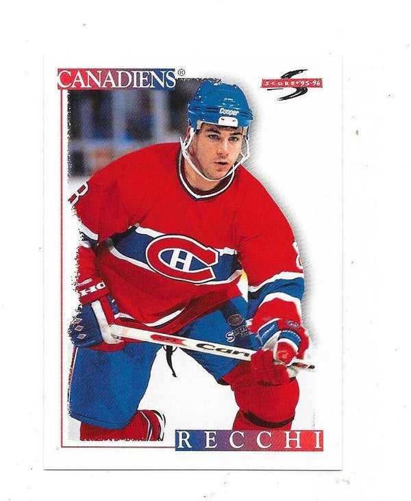 1995-96 Score #10 Mark Recchi , Montreal Canadiens