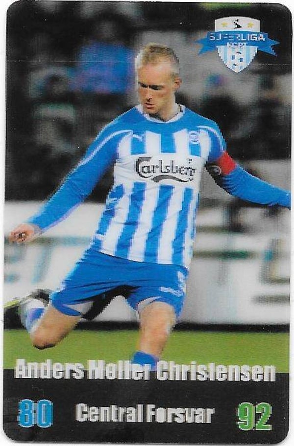 2012-13 Danish Superliga Kort Football Kulma # Anders Møller Christensen , Odense Boldklub