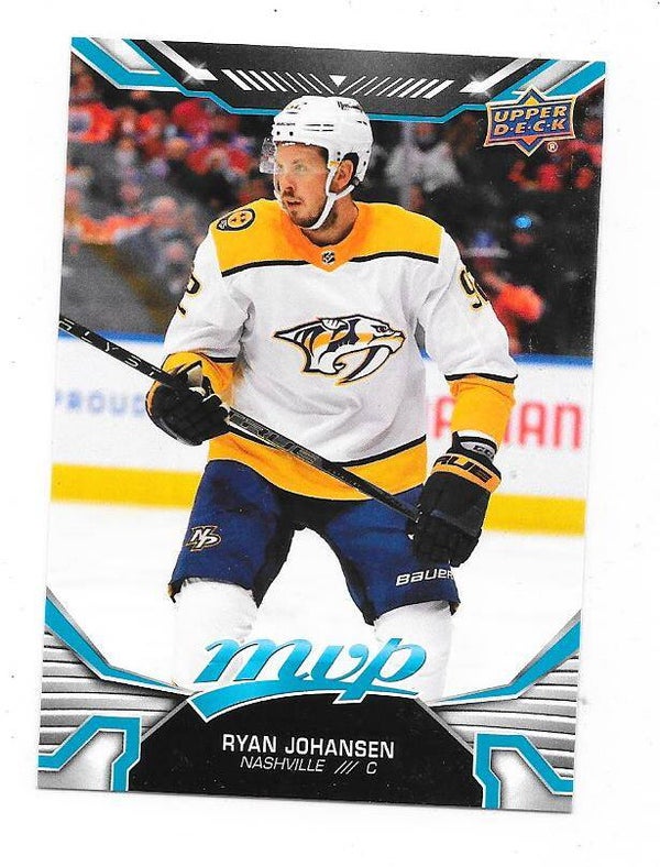 2022-23 Upper Deck MVP NHL Ice Hockey Cards #148 Ryan Johansen , Nashville Predators