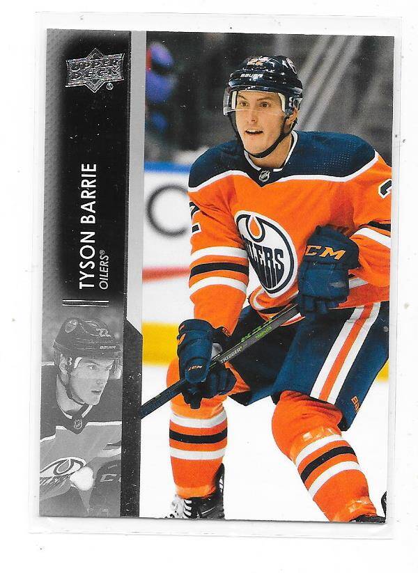 2021-22 Upper Deck NHL Ice Hockey Card #320 Tyson Barrie , Edmonton Oilers