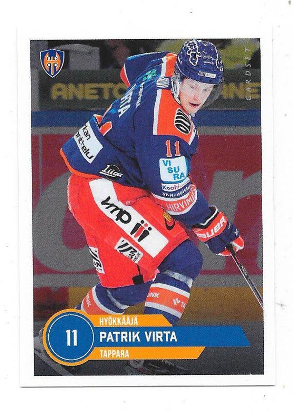 2020-21 Finnish Cardset #151 Patrik Virta  Tappara , ERC Ingolstadt