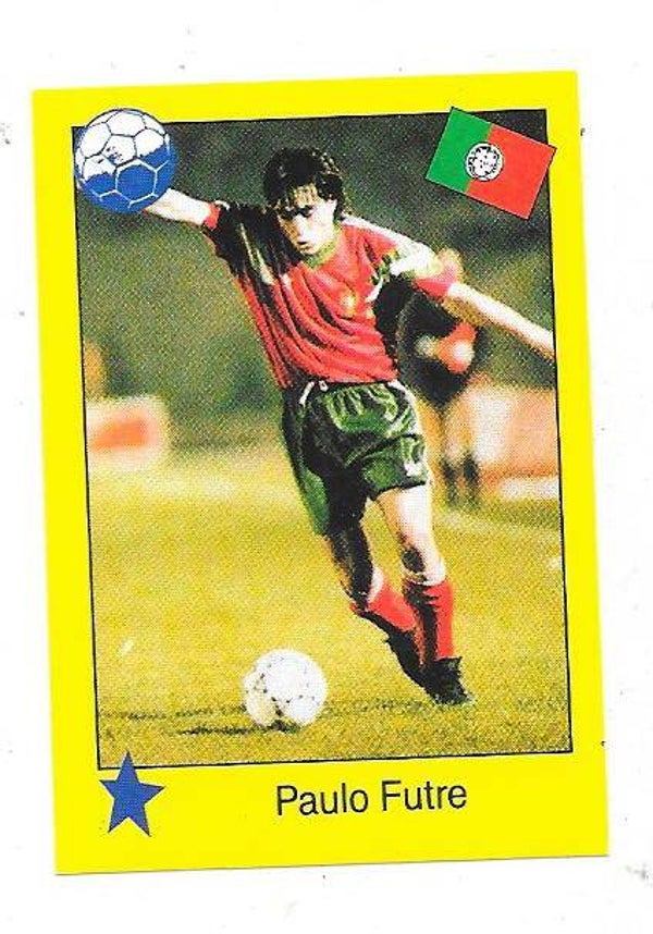 1992 Swedish Cloetta European Championship Sticker #285 Paolo Futre , Portugal
