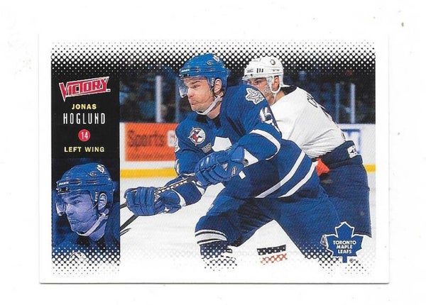 1999-00 Upper Deck Victory #221 Jonas Höglund , Toronto Maple Leafs