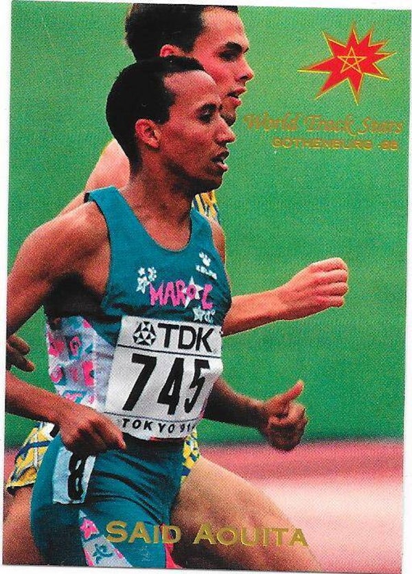 1995 Gothenburg World Track Stars #44 Saïd Aouita  Morocco