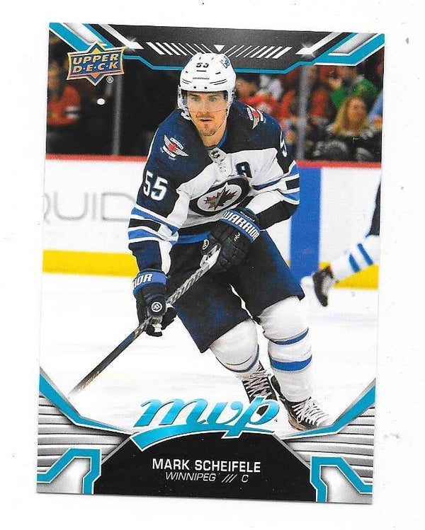 2022-23 Upper Deck MVP NHL Ice Hockey Cards #22 Mark Scheifele , Winnipeg Jets
