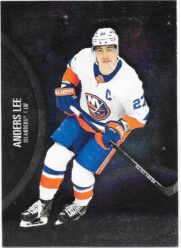 2021-22 Skybox Metal Universe NHL Ice Hockey Card # 73 Anders Lee , New York Islanders