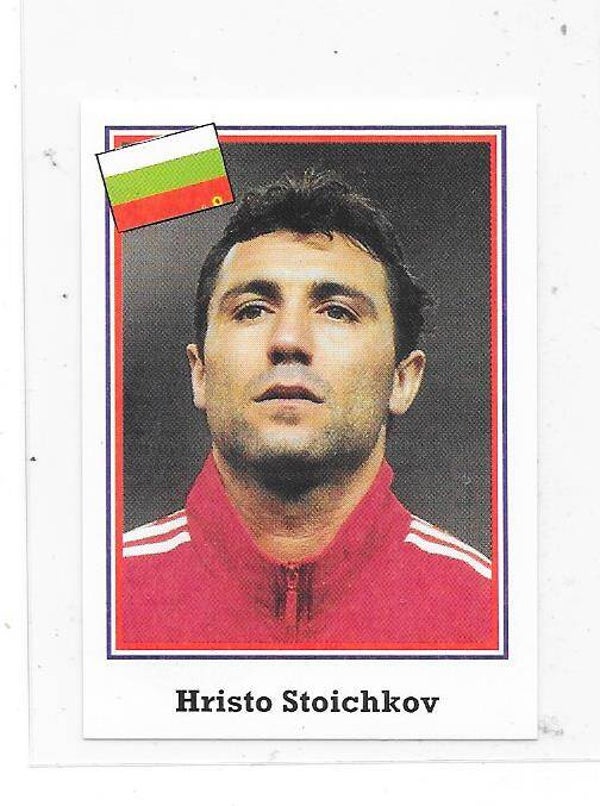 1994 Euroflash World Cup USA 94 Swedish Sticker #268 Hristo Stoickov  Bulgaria , FC Barcelona