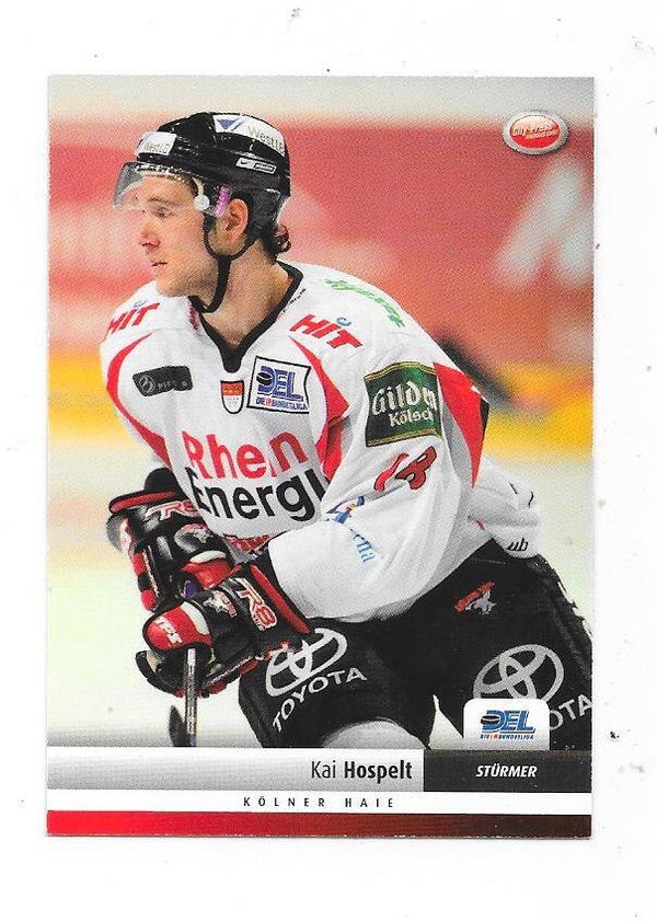 2007-08 German DEL Ice Hockey card #198 Kai Hospelt , Kölner Haie