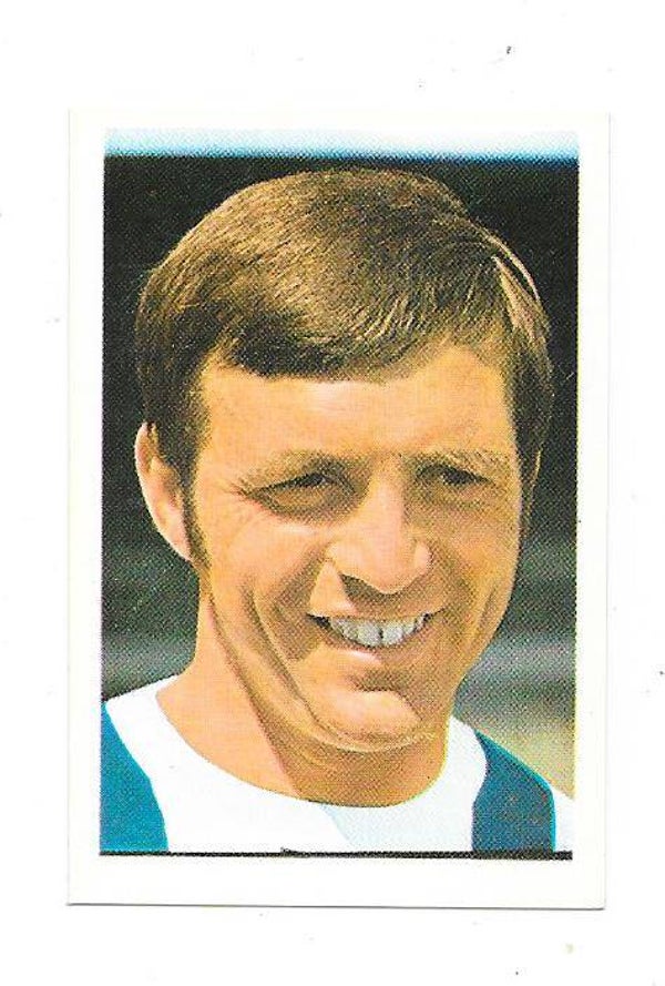 1970 Swedish Semic Football World Cup #85 Jeff Castle  England , West Bromwich Albion