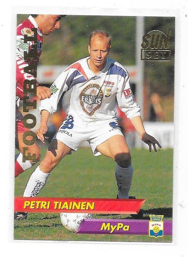 1994 Finnish Sunset GOLD #40 Petri Tiainen MyPa , Ajax Amsterdam