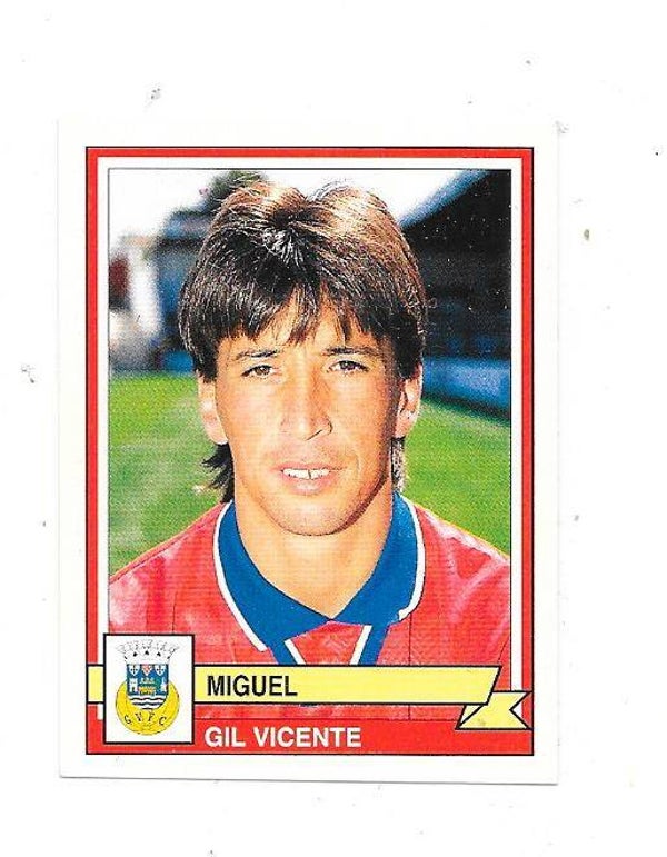 1994-95 Panini Portugese Futebol Sticker #160 MIGUEL , Gil Vicente