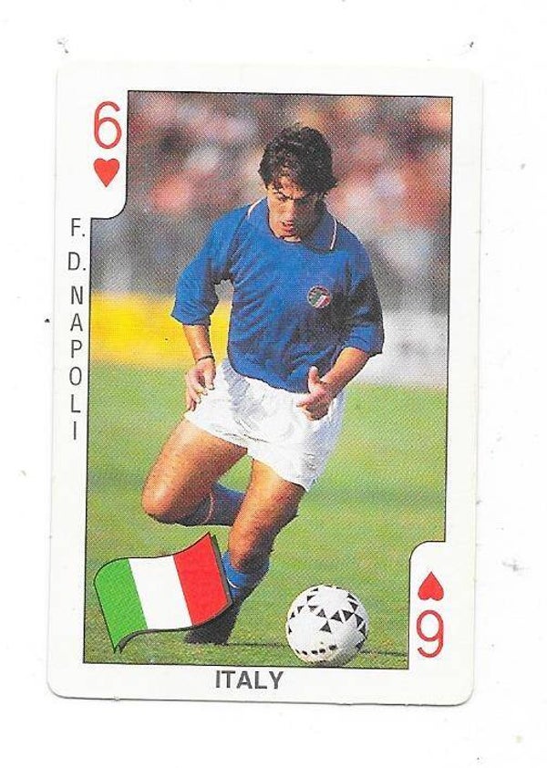 1990 Dandy Football FIFA World Cup Italia 90 #H6 Fernando De Napoli , Italia, Napoli