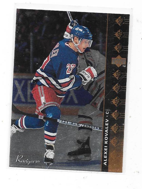 1994-95 Upper Deck SP Inserts NHL Ice Hockey Card #SP49 Alexei Kovalev , New York Rangers