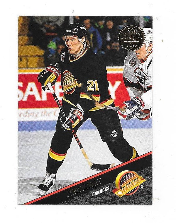 1993-94 LEAF NHL Ice Hockey Card #231 Jyrki Lumme , Vanvouver Canucks