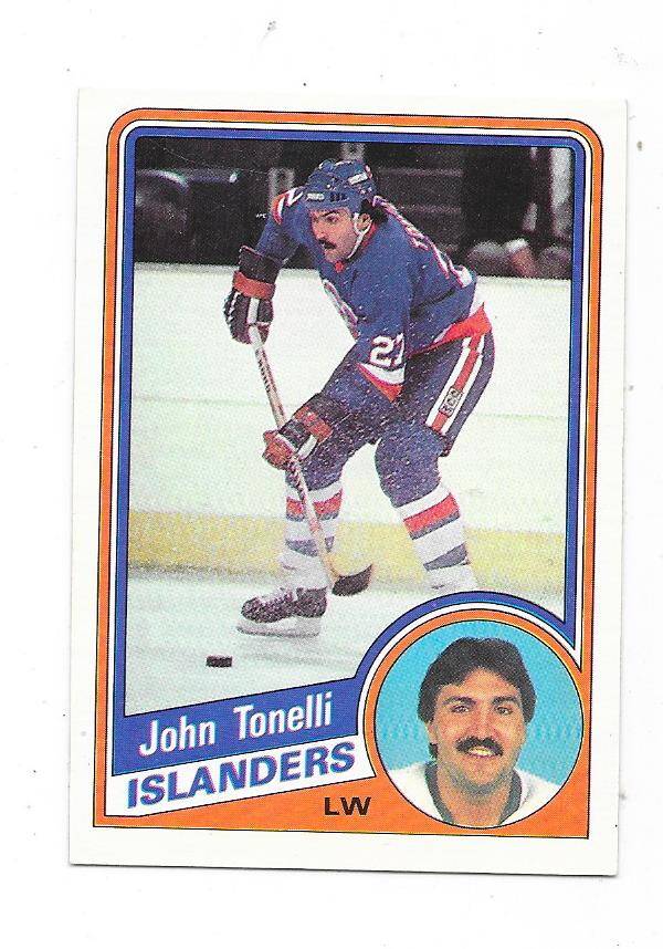 1984-85 OPC NHL Ice Hockey Card #138 John Tonelli , New York Islanders