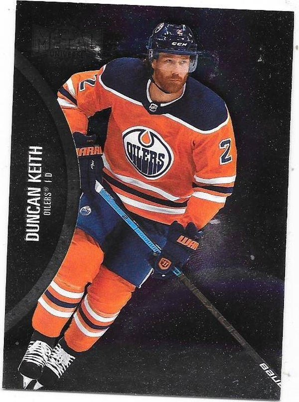 2021-22 SkyBox Metal Universe #92 Duncan Keith , Edmonton Oilers