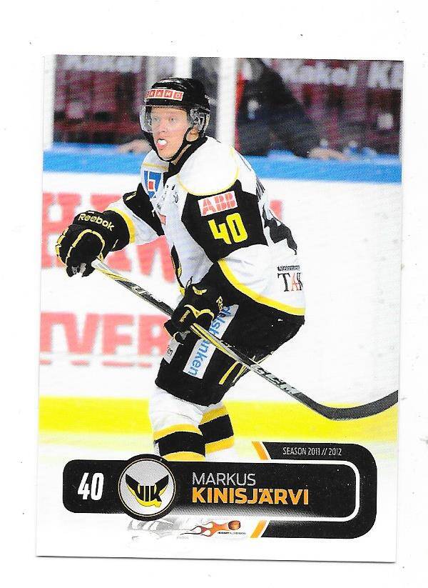 2011-12 Swedish Hockey Allsvenskan #271 Markus Kinisjärvi  Västerås IK
